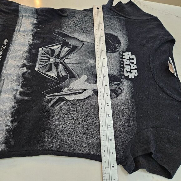 Vintage Star Wars Weekends Walt Disney World 2005 T-Shirt Small Black Silver - Picture 9 of 9